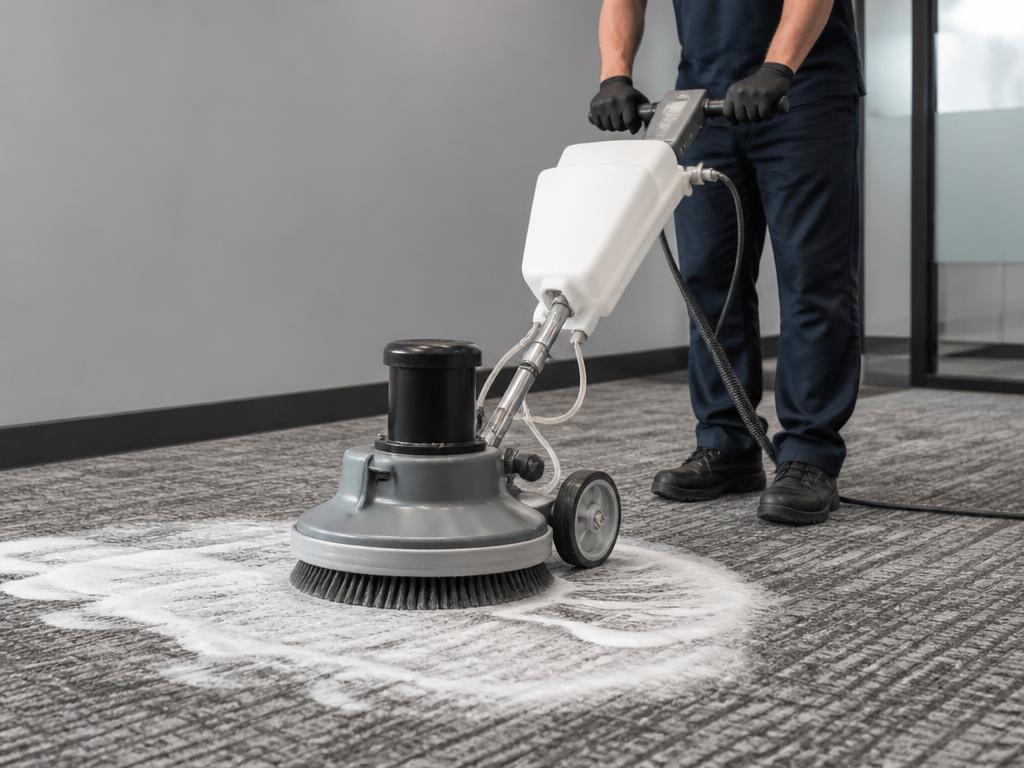 Carpet shampooing and deep cleaning